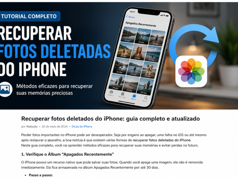 recuperar fotos apagadas do iphone